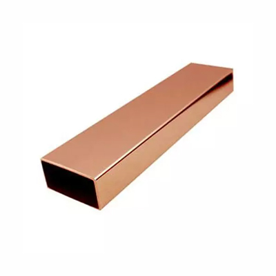 Copper Rectangle Tube